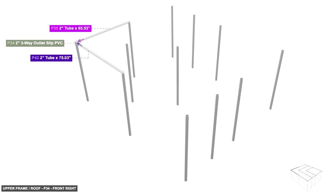 Upper Frame / Roof - Part 2