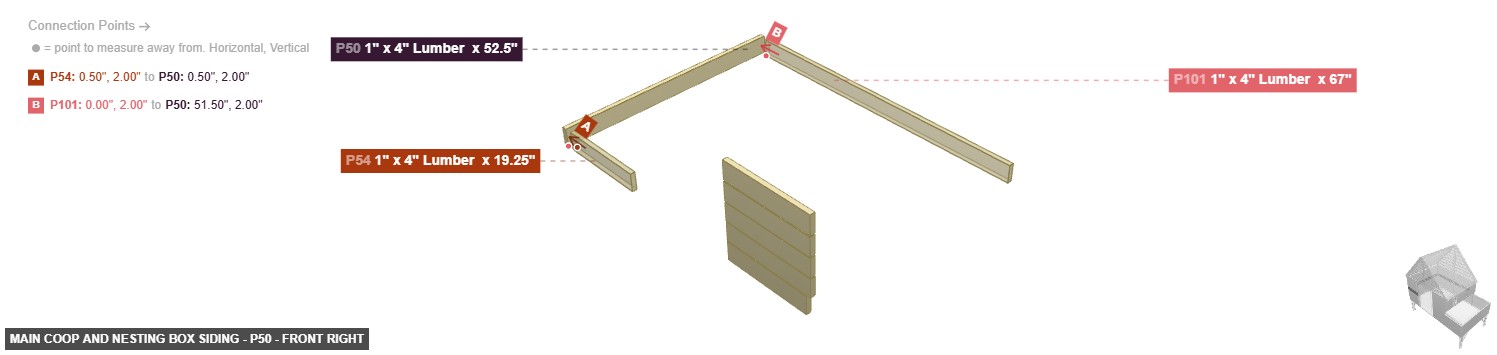 Main Coop and Nesting Box Siding - Part 1