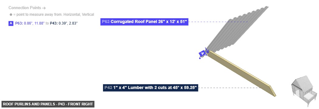 Roof Purlins and Panels - Part 1