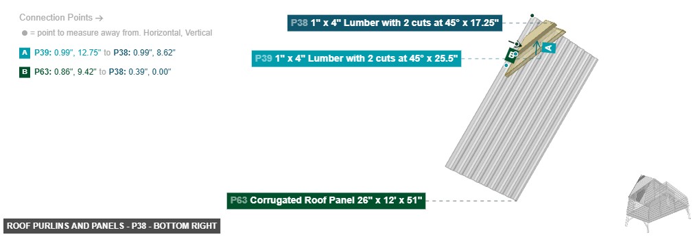 Roof Purlins and Panels - Part 1