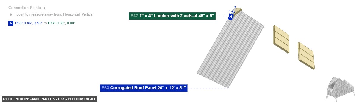 Roof Purlins and Panels - Part 1