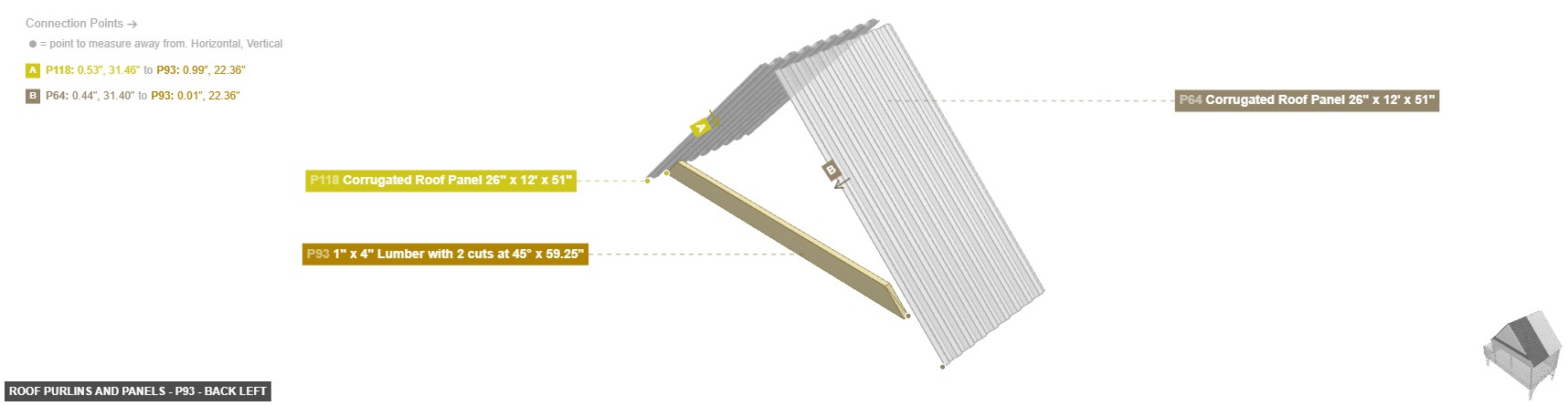 Roof Purlins and Panels - Part 1