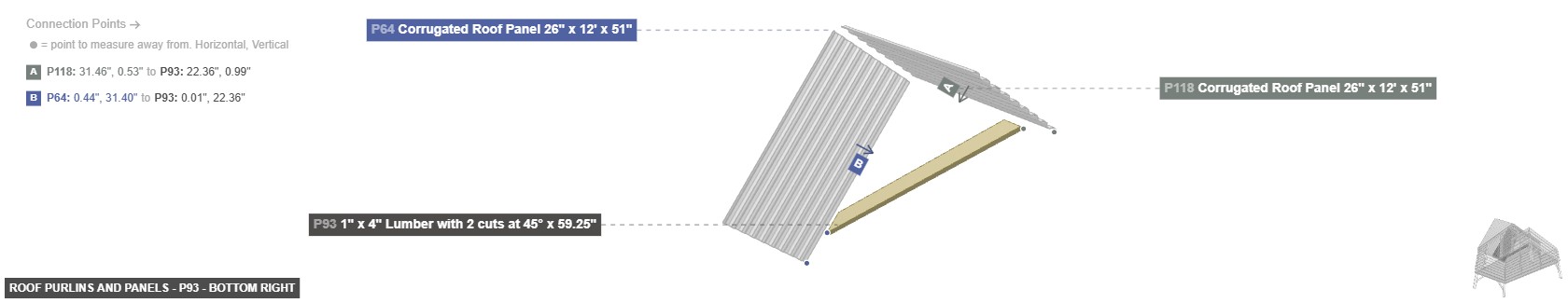 Roof Purlins and Panels - Part 1