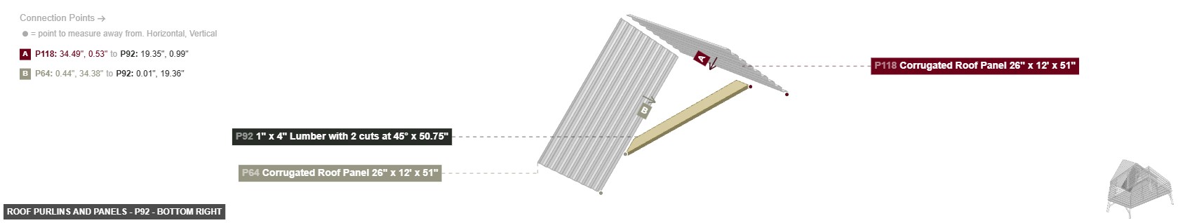 Roof Purlins and Panels - Part 1