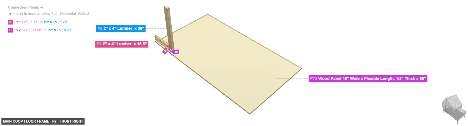 Main Coop Floor Frame - Part 2