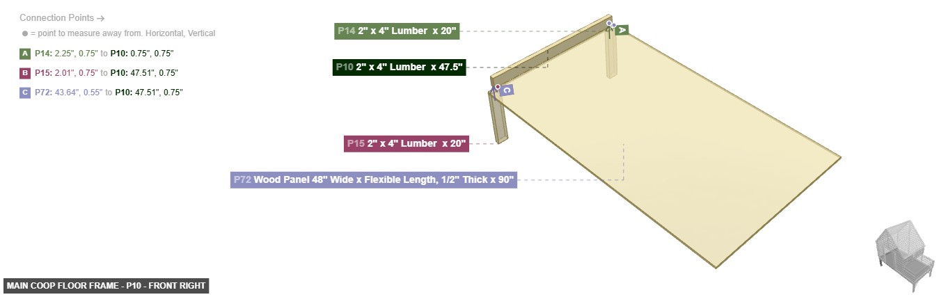 Main Coop Floor Frame - Part 2