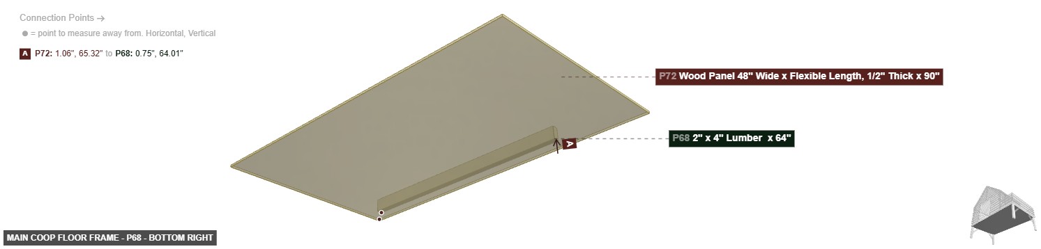 Main Coop Floor Frame - Part 2
