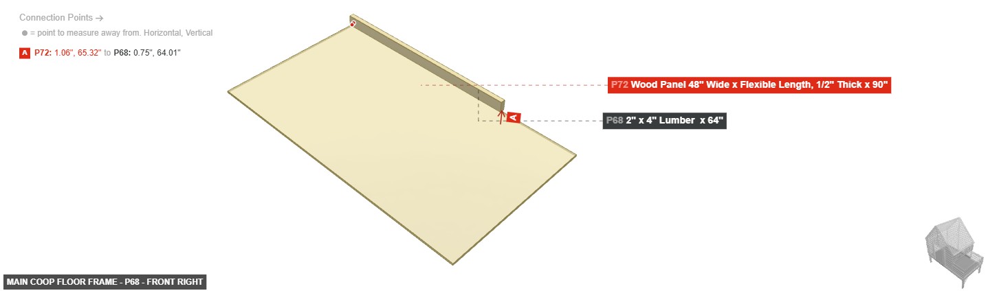 Main Coop Floor Frame - Part 2
