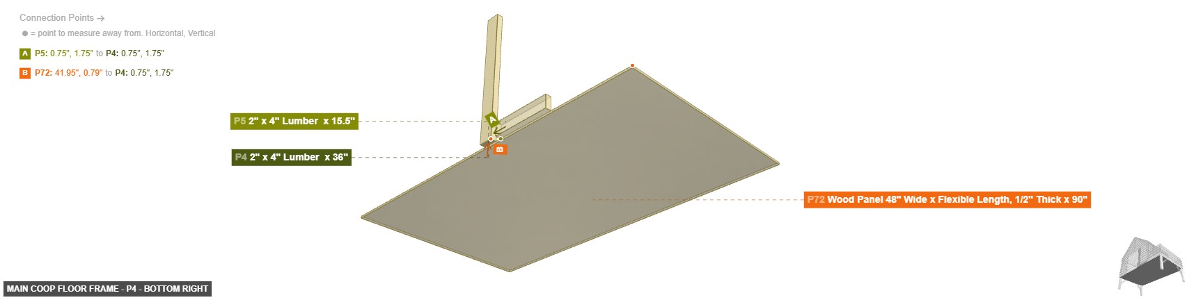 Main Coop Floor Frame - Part 2