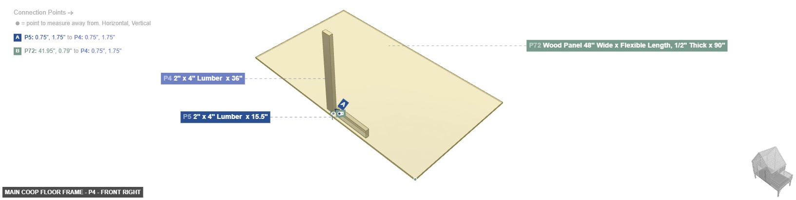 Main Coop Floor Frame - Part 2
