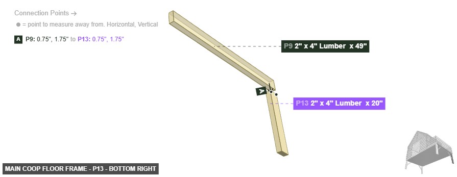 Main Coop Floor Frame - Part 2