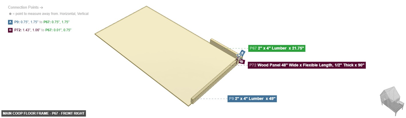 Main Coop Floor Frame - Part 2