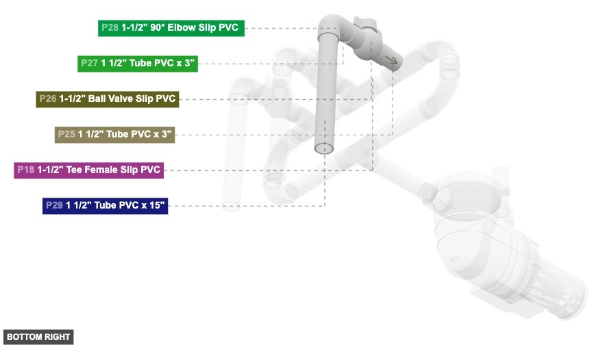 Assembly of Right Outlet Valve Assembly - bottom_right
