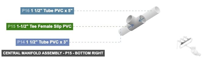 Central Manifold Assembly - Part 1-1/2