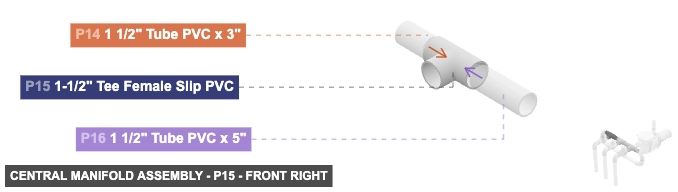 Central Manifold Assembly - Part 1-1/2