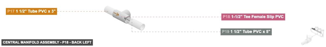 Central Manifold Assembly - Part 1-1/2