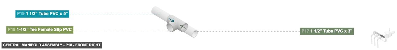 Central Manifold Assembly - Part 1-1/2