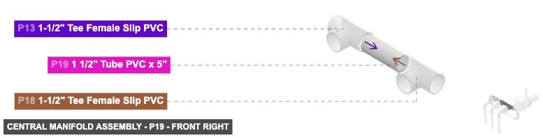 Central Manifold Assembly - Part 1 1/2