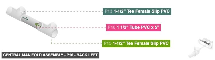 Central Manifold Assembly - Part 1 1/2