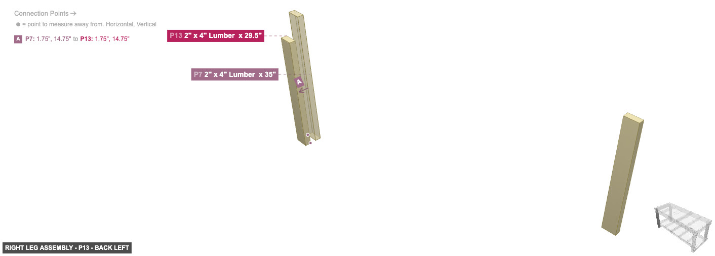 Right Leg Assembly - Part 2