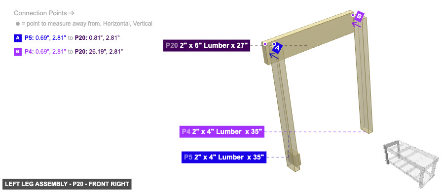 Left Leg Assembly - Part 2