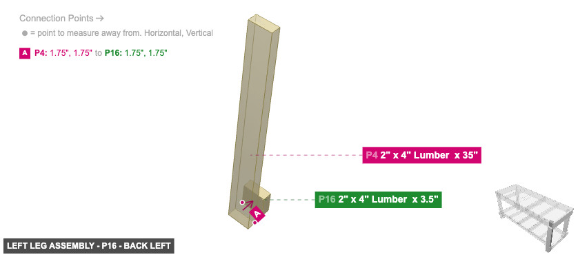 Left Leg Assembly - Part 2