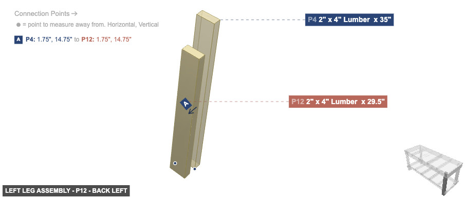 Left Leg Assembly - Part 2