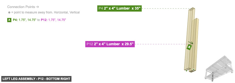 Left Leg Assembly - Part 2
