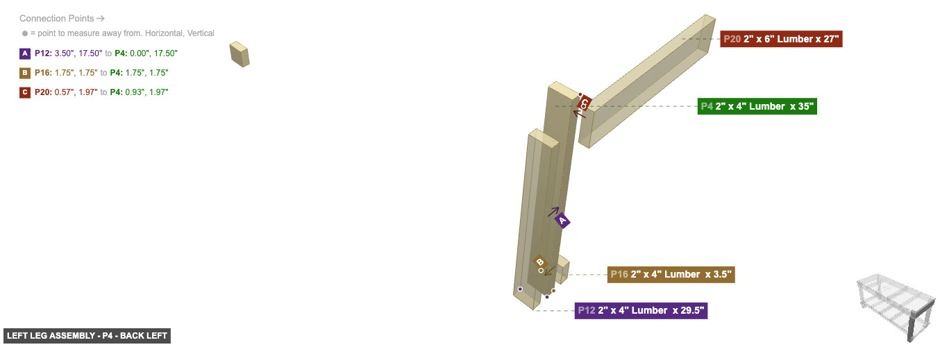 Left Leg Assembly - Part 2