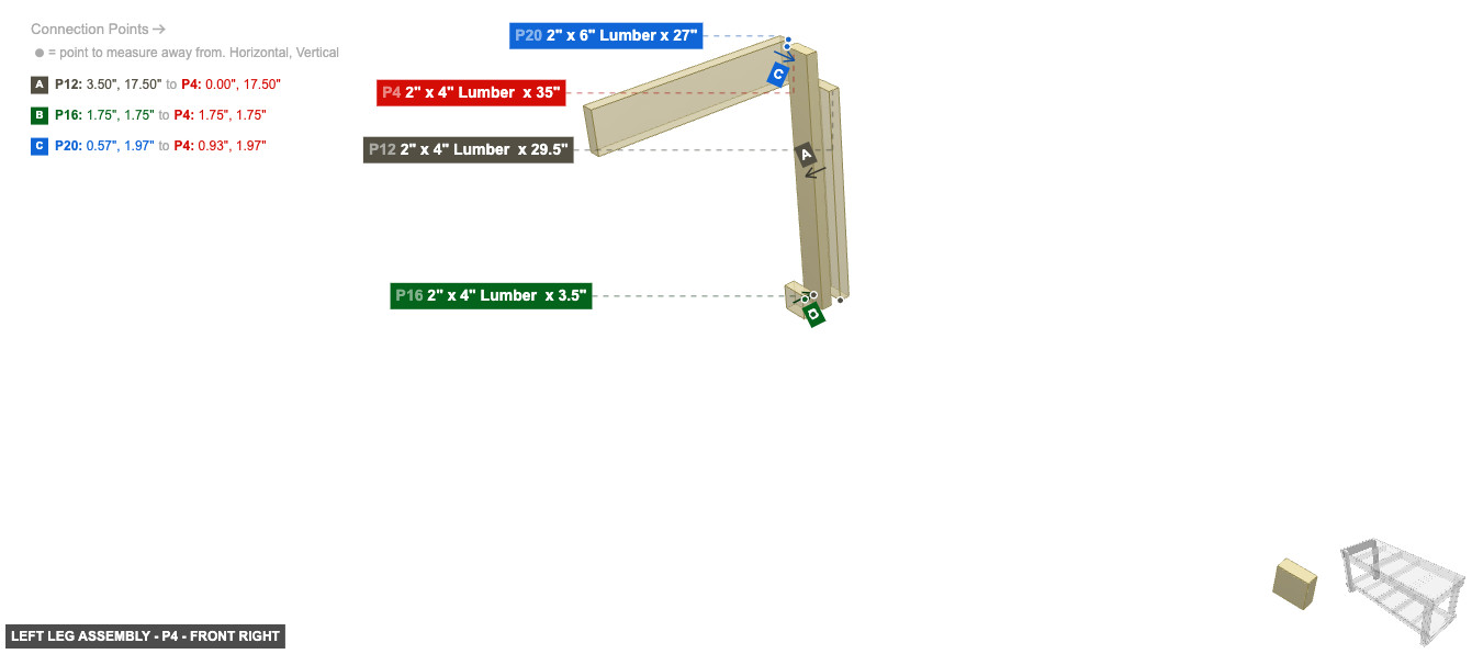 Left Leg Assembly - Part 2