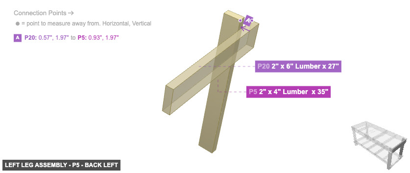 Left Leg Assembly - Part 2