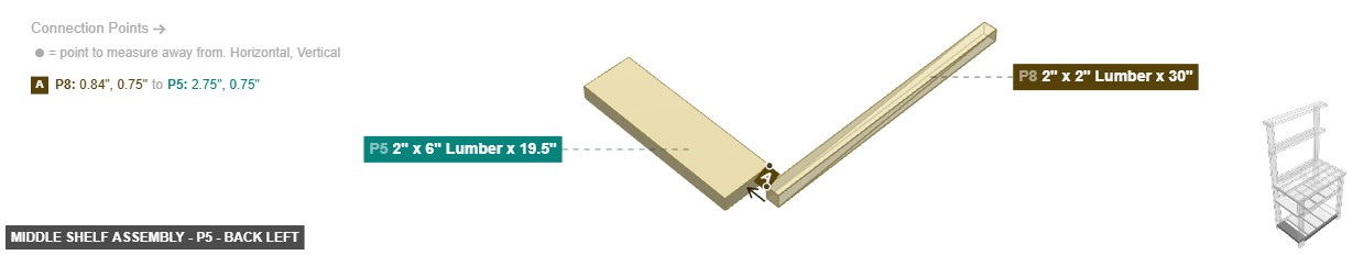 Middle Shelf Assembly - Part 2