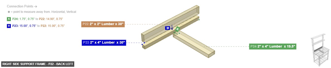 Right Side Support Frame - Part 2