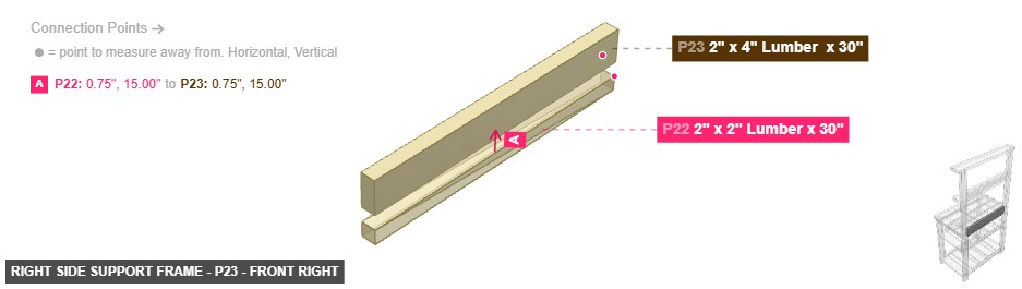 Right Side Support Frame - Part 2