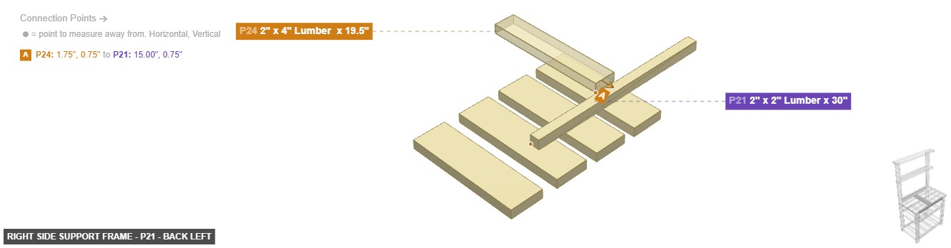Right Side Support Frame - Part 2