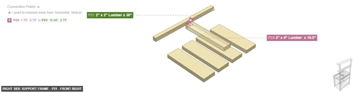 Right Side Support Frame - Part 2