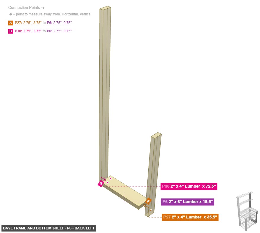 Base Frame and Bottom Shelf - Part 2