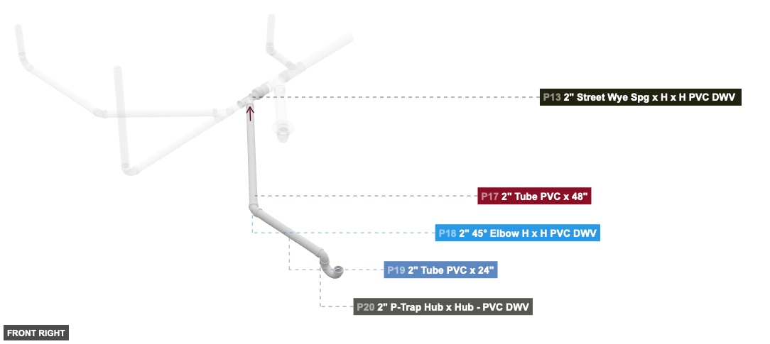 Assembly of Side Branch Assembly - front_right