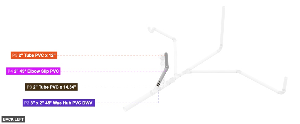 Assembly of Upper Right Arm - back_left