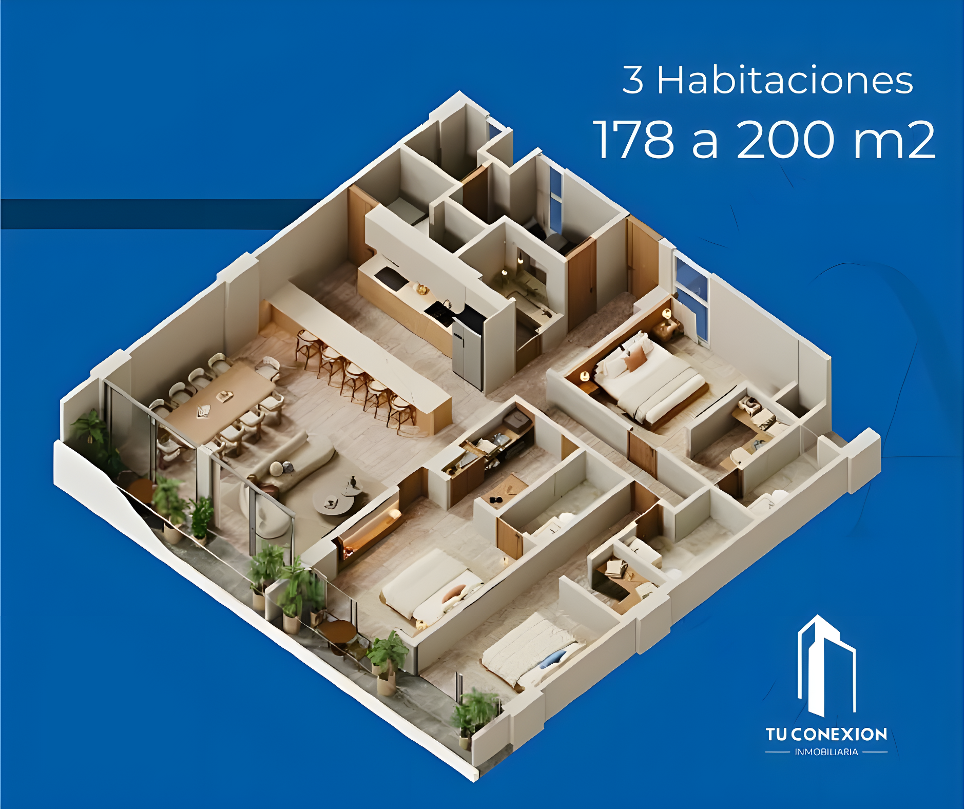 Departamento en Costa Verde | Vista a la Isla de Sacrificios y al Puerto de Veracruz imagen 3