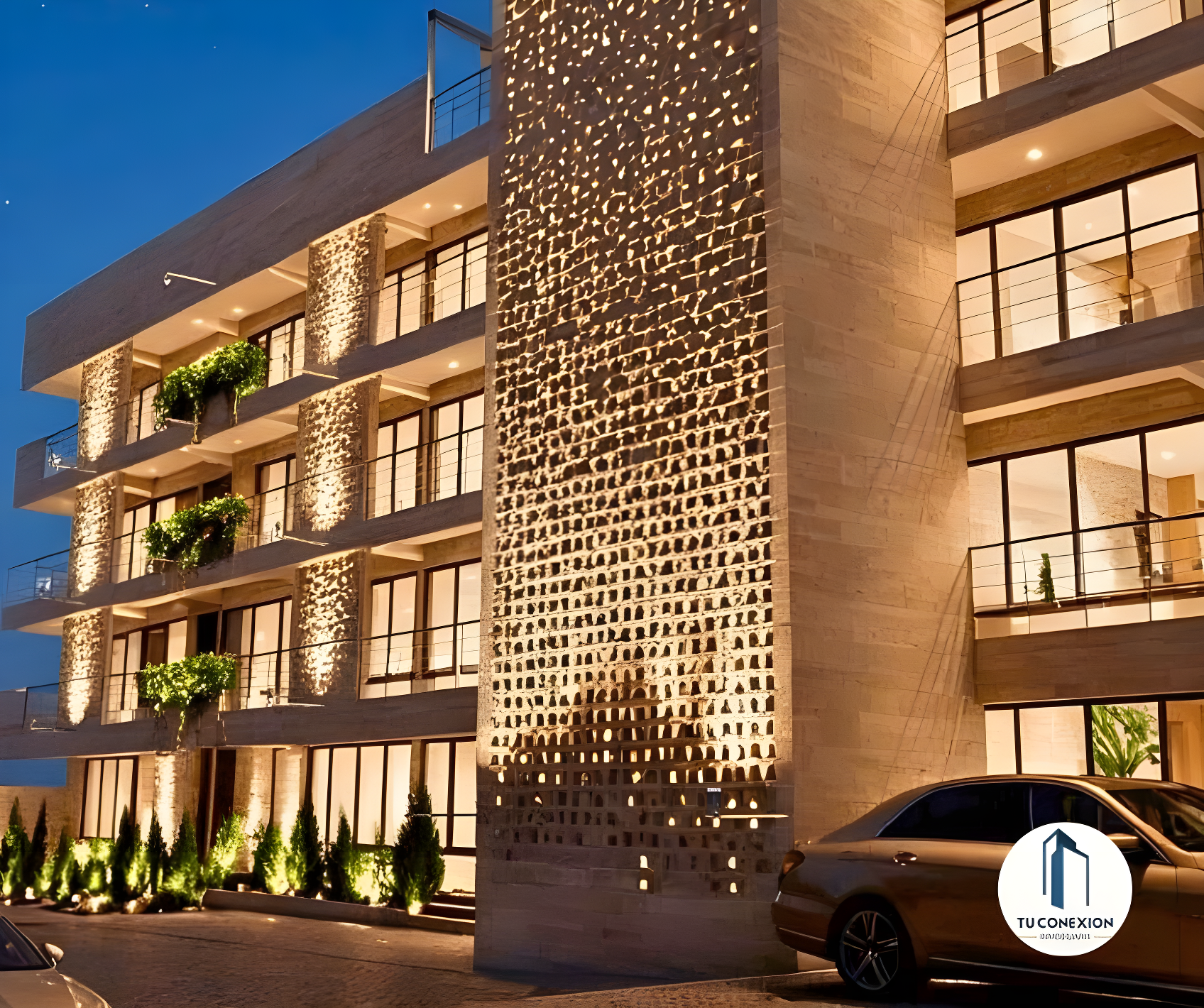 Departamento en el Virginia | Sky lounge con 2 jacuzzis y pérgola