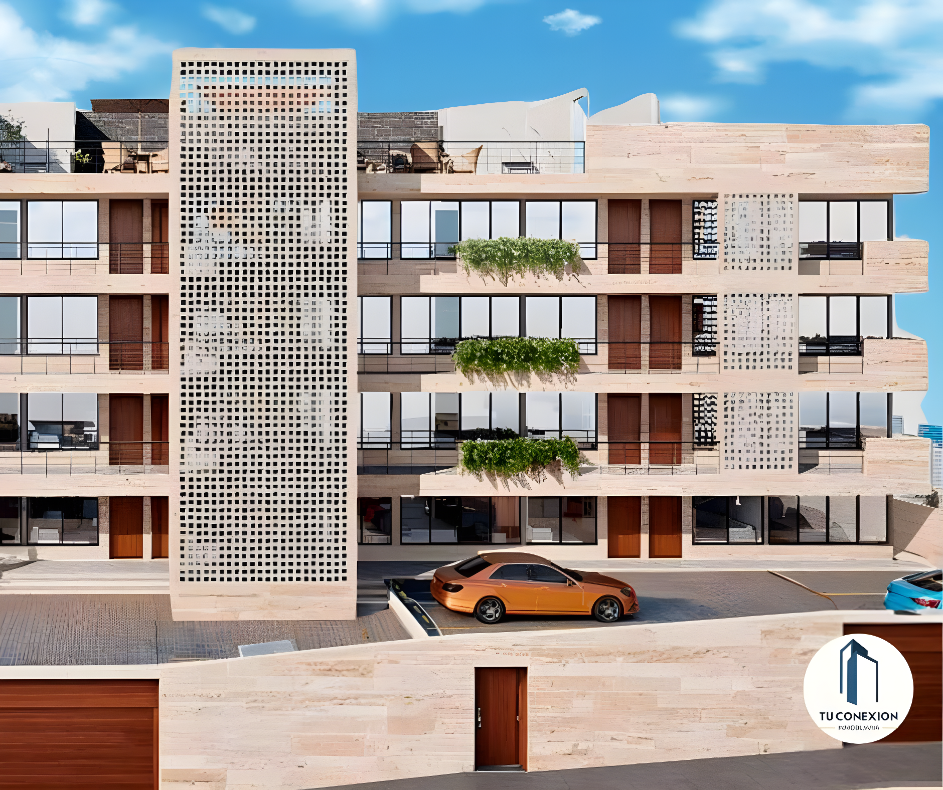 Departamento en el Virginia | Sky lounge con 2 jacuzzis y pérgola imagen 2