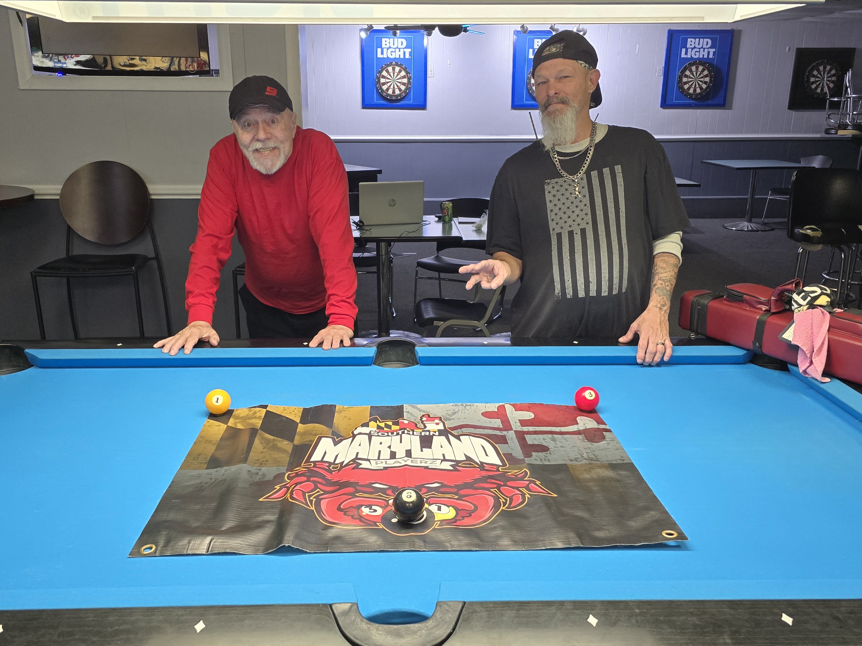 Week 14 Winners
1st(split): Steve(not pictured) & Laz Lazaravich
3rd: Randy Stallings Jr