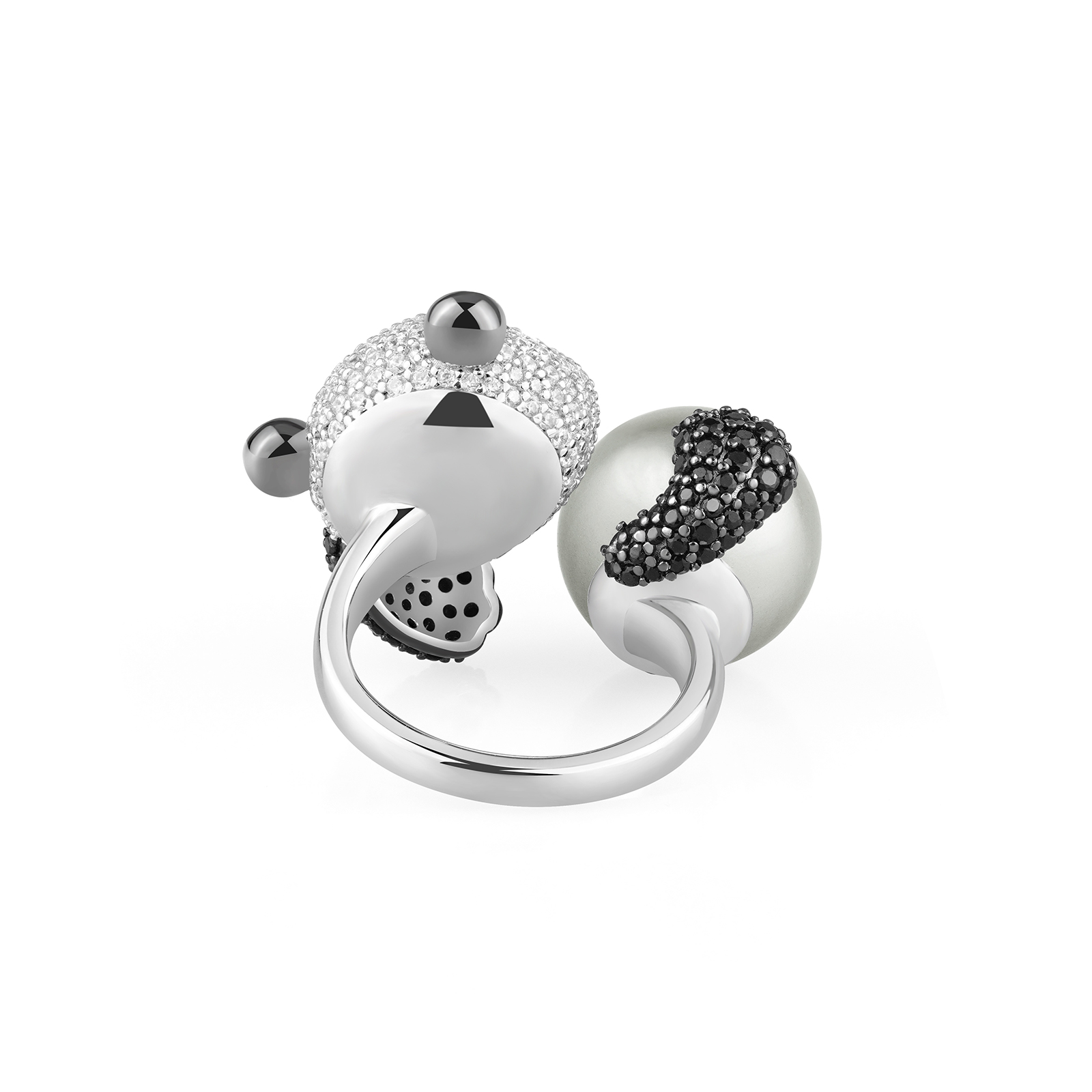 パンダ＆パールリング 即納品 20260723-24の作品画像