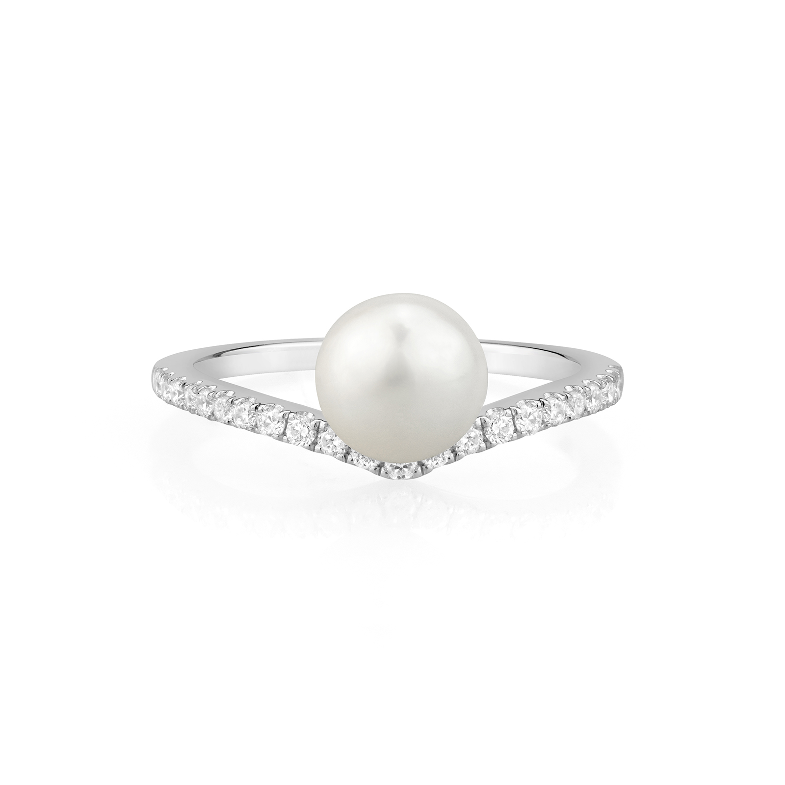 パールウェーブリング RG260720(3週間発送) - JEWELRY TAKEDAの作品画像
