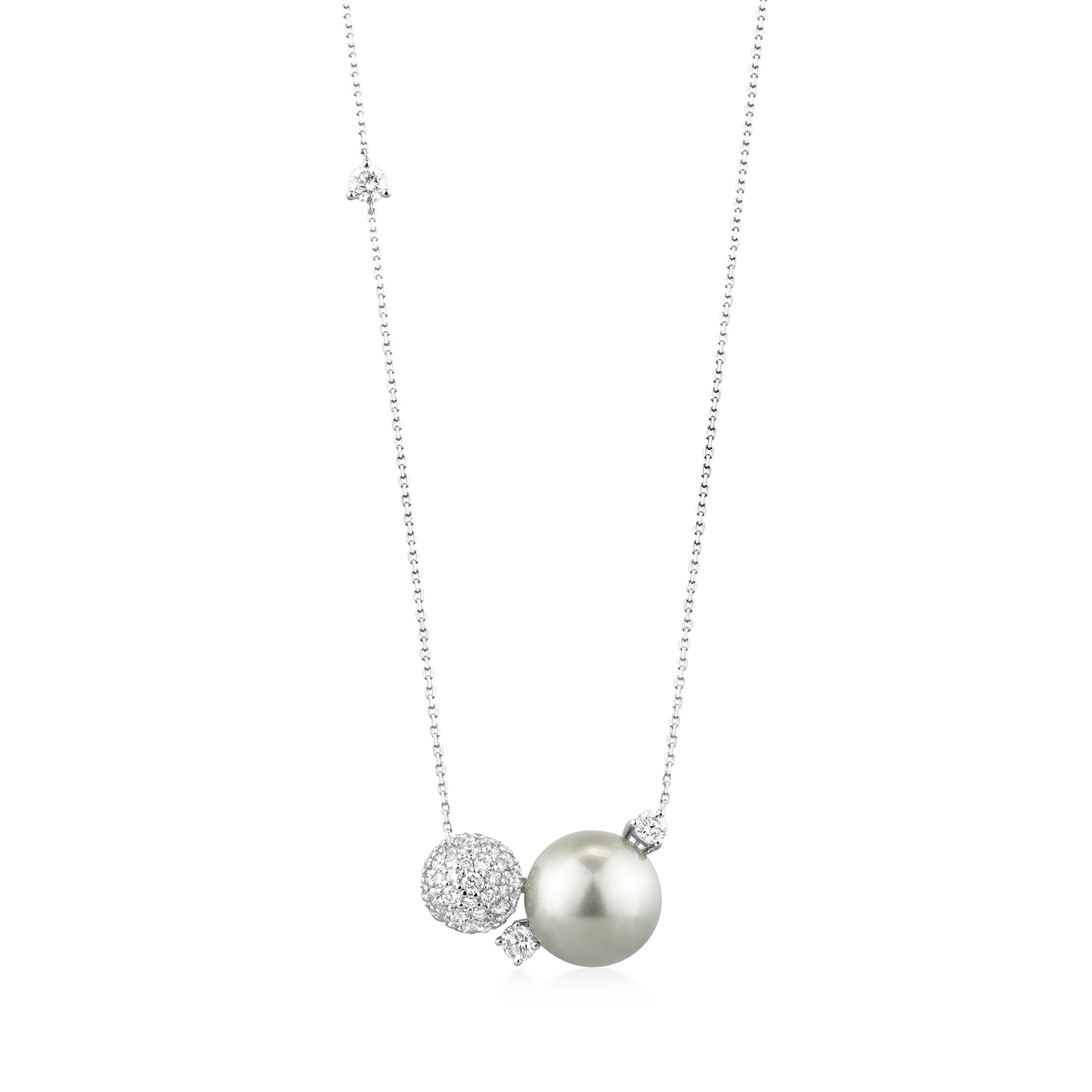 パール&ボールアクセントネックレス NC260717-2(3週間発送) - JEWELRY TAKEDAの作品画像