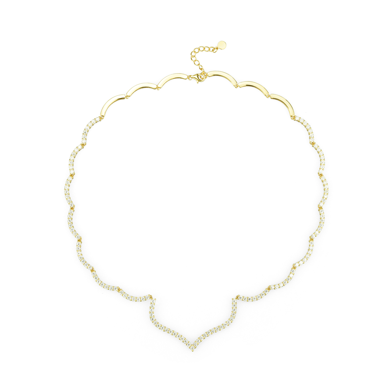 スカラップハートネックレス 即納品 20260808-004 - JEWELRY TAKEDAの作品画像