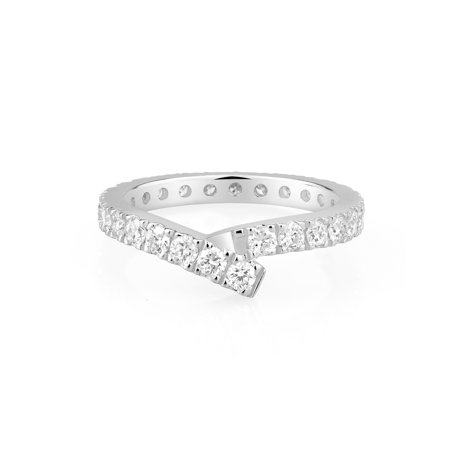 クロスライン エタニティリング RG260811-8(3週間発送) - JEWELRY TAKEDAの作品画像