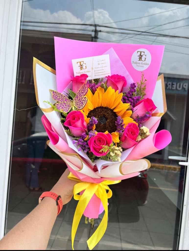 Pink flower