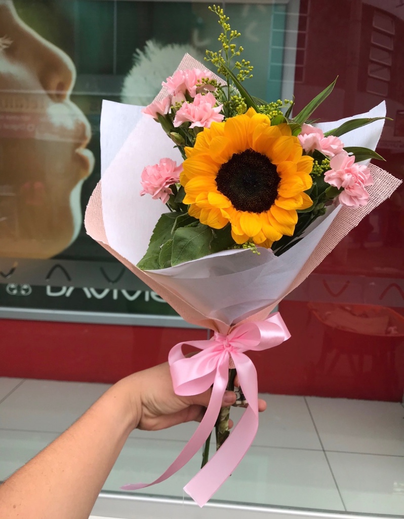 Girasol decorado